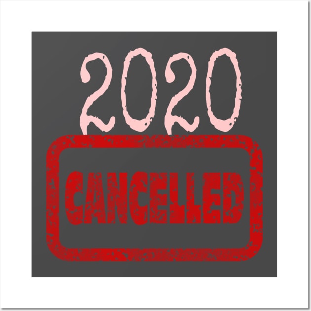 2020 Cancelled Wall Art by CocoBayWinning 